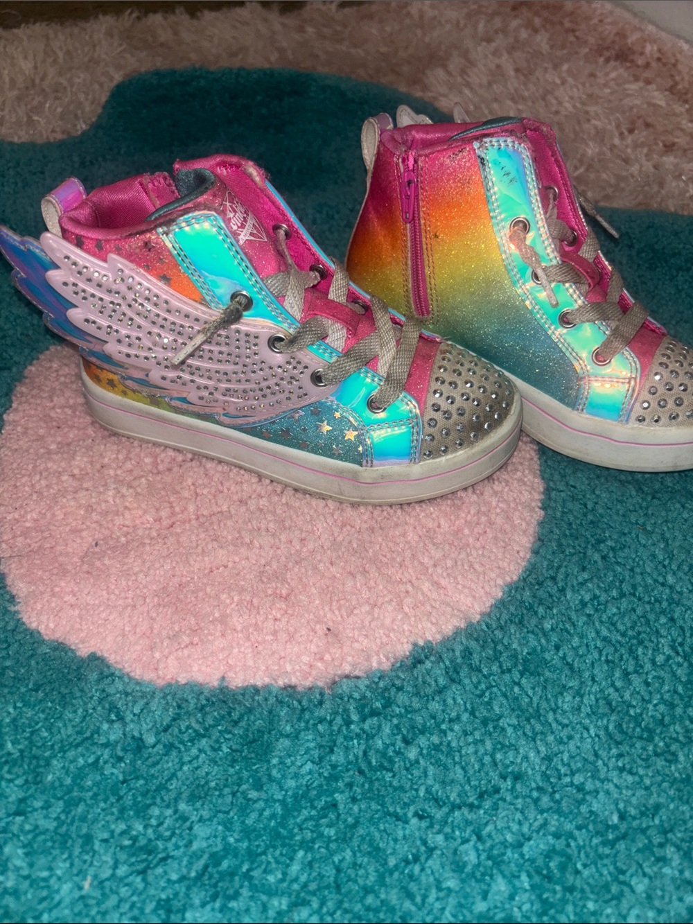 Girl’s Light Up Sketchers Twinkle Toes - Picture 2 of 5